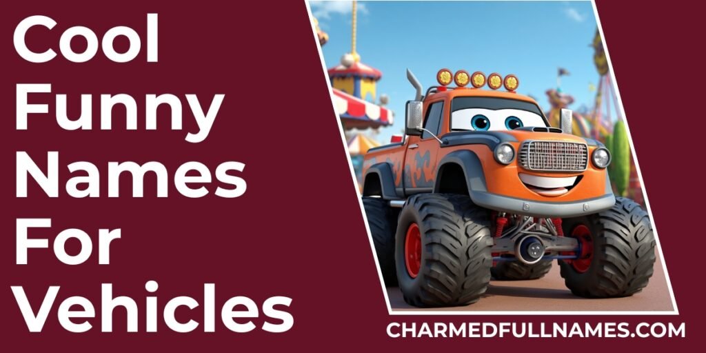 Cool Funny Names For Vehicles