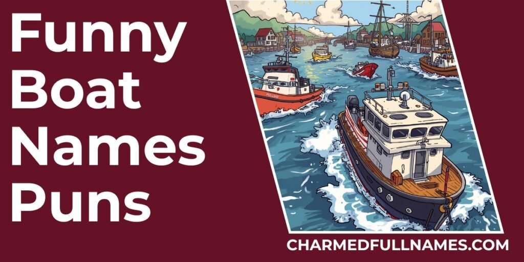 Funny Boat Names Puns
