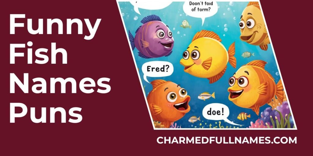 Funny Fish Names Puns