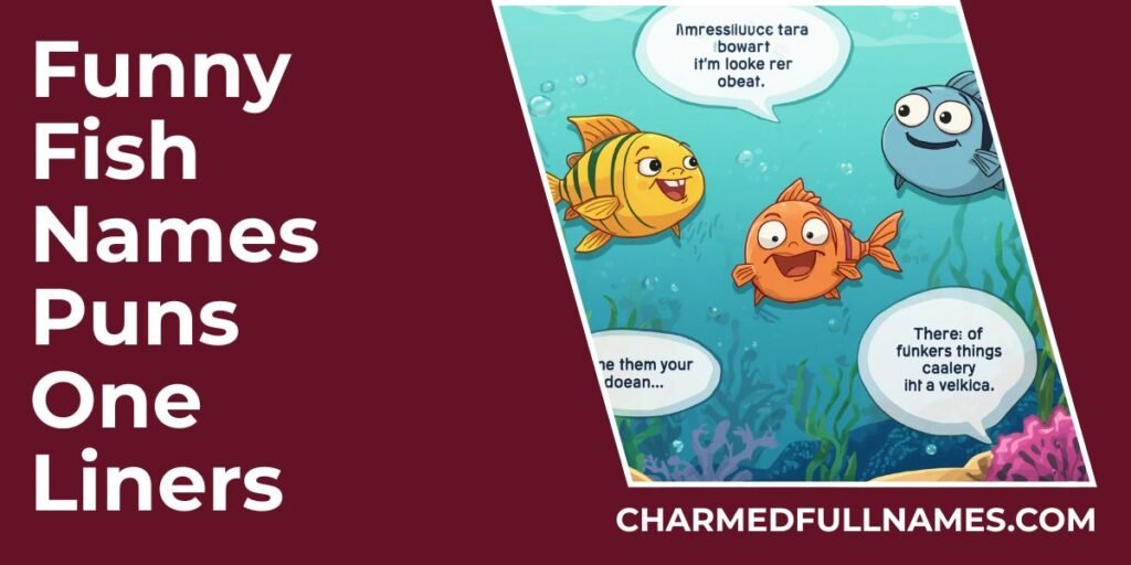 Funny Fish Names Puns One Liners