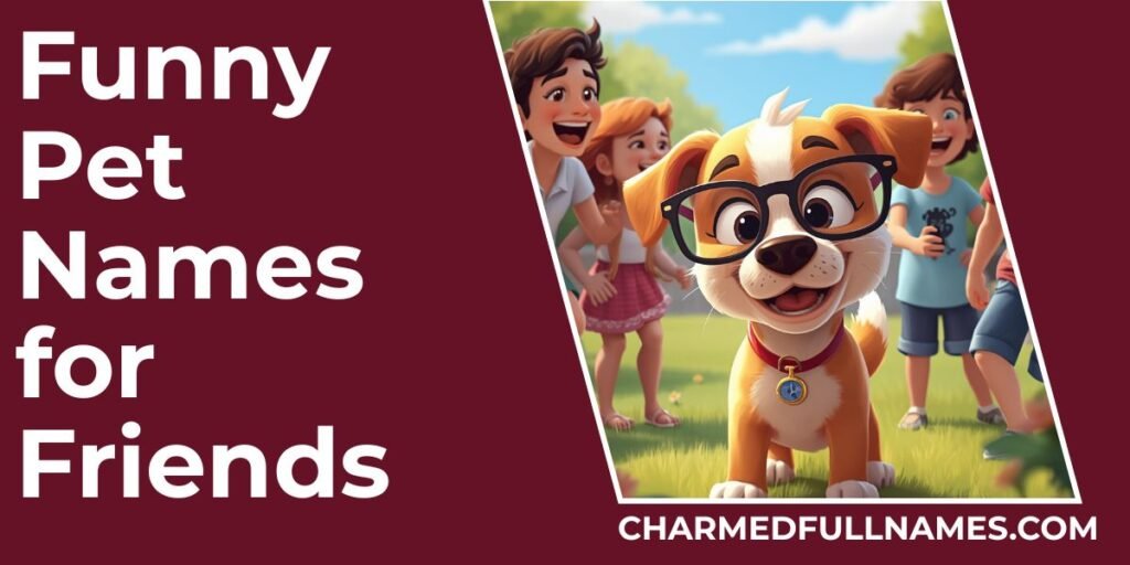 Funny Pet Names for Friends