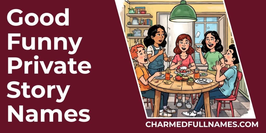 Good Funny Private Story Names