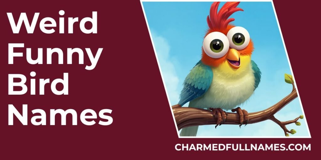 Weird Funny Bird Names