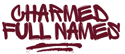 Charmed Full Names