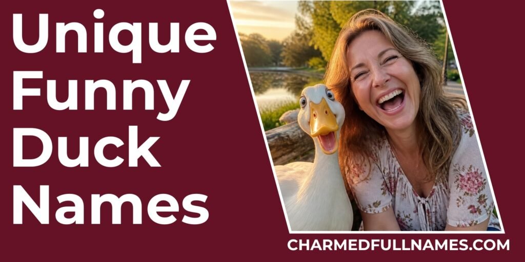 Unique Funny Duck Names