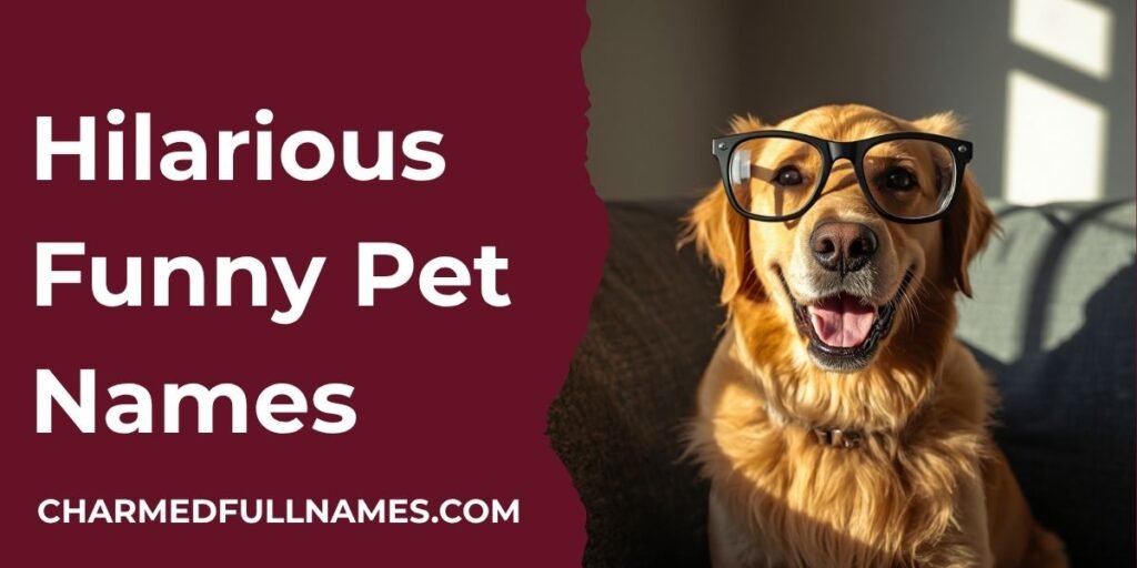 Hilarious Funny Pet Names